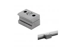 China Aluminum Lean Pipe Joint Double Hole Function Accessories Range Complete supplier