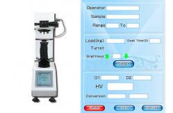 China Knoop Hardness TestSteel Hardness Testing Machine 100 KGf Closed Loop With LCD Display supplier