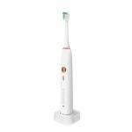 China White 3.7V Oral Fresh Sonic Toothbrush , 2000mAh Sonic Smart Toothbrush With Timer for sale