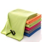 Sustainable  Custom Gym Towel , Microfibre Swimming Towel Machine Washable for sale