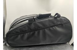 China OEM Black Padel Racket Bag Large Capacity Double Shoulder Backpack supplier