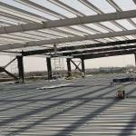 Prefabricated Ready Made Steel Structures Warehouse Building For Food Factory for sale