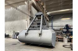China 27/24cbm Mechanical Clamshell Grab Hardox 500  Nm500 Material Customized supplier