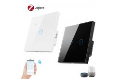 China IFTTT ZigBee Smart Switch 86×86mm Single Gang Smart Switch supplier