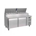 R134A R290A Commercial Chest Freezer Stainless Steel 1800x800x800mm for sale