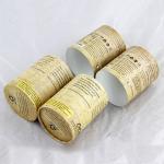 Eco Friendly Kraft Paper Powder Food Cans Packaging With Customized Logo for sale