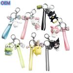 OEM factory custom Cute Cartoon Keychain Customize 3d Plastic PVC Keychain for sale
