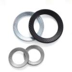 Steel Serrated Contact Safety Spring Washer DIN 9250 Double Side Serrated Lock Washers for sale