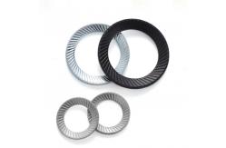 China Steel Serrated Contact Safety Spring Washer DIN 9250 Double Side Serrated Lock Washers supplier
