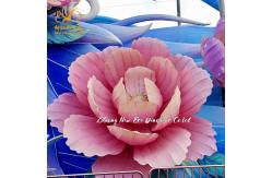 China Exhibition Chinese Flower Lantern Arts Mechanical Design / Graphic Design supplier