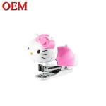 Plastic Custom Cute Kitty catAnimal Shape Office Stapler/School Stapler for students for sale
