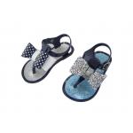 PVC Injection Flat Girls Jelly Shoes for sale