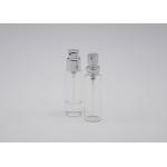 10CC Exquisite Mini Glass Perfume Tester Bottle  With Silver Aluminum Spray Pump for sale