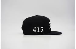 China Custom Flat Brim Snapback Hats For Men Women Flat Bill Baseball Cap supplier