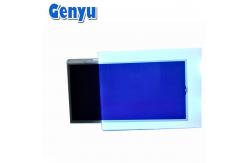 China Custom STN Blue LCD 7 Segment Display Negative LCD Display For Charger supplier