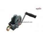 Strap Portable Boat Trailer Manual Hand Winch 1600lbs White Zinc Coated CE Passed for sale
