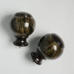 Resin Curtain Rod Finials for sale