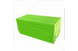China Moisture Resistant Mine Hoist Green EVA Plastic Lining Plates supplier