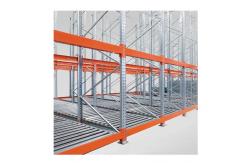 China Steel Carton Flow Rack FIFO Gravity Flow Rack Material Handling Equipment supplier
