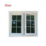 Vinyl Casement Window Door Triple Glazed Swing Out Windows ISO9001 Certificated for sale