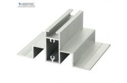 China Anodized Extruded Aluminum Profiles / Double Layer Tempered Glass Aluminum Structural Framing supplier