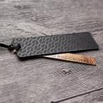 Black Two Pieces Custom Kraft Hang Tags Marble Gilded Coated Pape Printing for sale