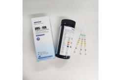 China High Accuracy Glucose Bilirubin Urinalysis Test Strips 3.00mm 10 Parameters supplier