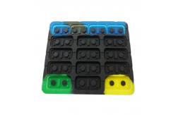 China Customize High Quality Silicone Rubber Membrane Keypad Button Keycaps supplier