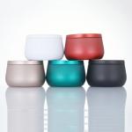 Anti Corrosion Metal Cosmetic Jar 4oz 8 Oz Candle Tins Emerald Packaging for sale