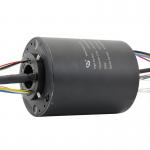 Through Hole Hollow Slip Ring 15 Circuits Precious Metal Contact for sale
