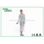 Polythene Disposable use Protective Suits/PE White Raincoat Poncho for Factory visit for sale