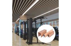 China Transfer Extruded Aluminium Slat Ceiling Panels , Suspended Strip Ceiling supplier