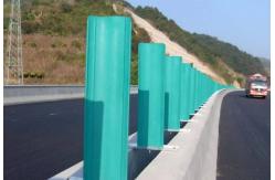 China High Strength Anti Dazzling FRP Fencing Guardrails Installed On Highway For Safety supplier