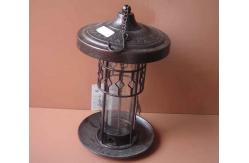 China Zinc Alloy Wall Mounted EN71 Squirrel Buster Bird Feeder / Metal Seed Feeder supplier