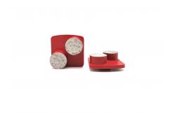 China double round diamond segments grinding tool for redi lock grinder supplier