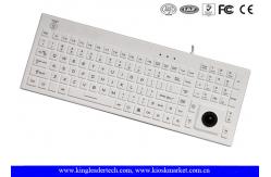 China Waterproof Keyboard Silicone / Industrial Computer Keyboard USB supplier
