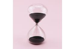 China Flat Glass Hourglass 60 Minute Sand Timer ISO9001 approved supplier
