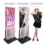 43in Floor Standing fitness mirror Android 7.1 Lcd Advertising Display Screen 500cd/M2 for sale