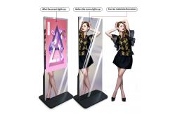 China 43inch All In One LCD Advertising Screen Mirror Touch With Standalone supplier