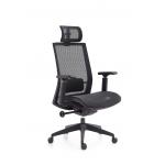 Back Frame PP Glass Fiber High Back Swivel Accent Chair 15.76KG