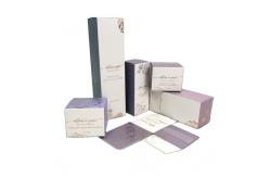 China Custom Skincare Packaging Box Eye Cream Boxes Gold Logo Paper Box supplier