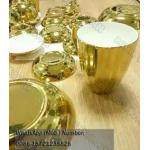 Ceramic Tableware Titanium Nitride Coating Equipment , Ceramic kitchenware PVD Plating System