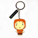 Zinc Alloy Die Casting Custom Keychains With Soft Enameled