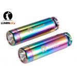 Personalized Mini LED Flashlight Glowing Tritium Tube Chromatic Body for sale