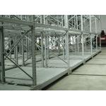 Galvanized Dense Movable Storage Racks Warehouse Pallet Mobile Racking