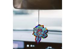 China MHC 3d Unique Resin Coasters Rose Flower Coasters Gold Holographic Silicone Resin Molds supplier