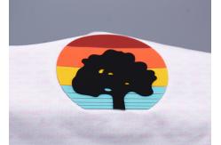 China Eco Friendly Custom Garments Screen Printed Patches With Silicone Logos supplier