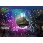 800cd/sqm P3.91 Transparent Led Curtain Screen SMD1921 for sale