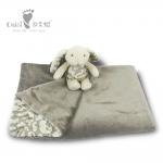 PP Cotton Baby Bedding Set Leopard Rabbit Fleece Blanket 75 X 87cm for sale