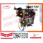 Genuine Diesel Fuel Unit Injector pump 729647-51310 729647-51310 For 4D88E Komatsu PC 55 Engine YAN-MAR for sale